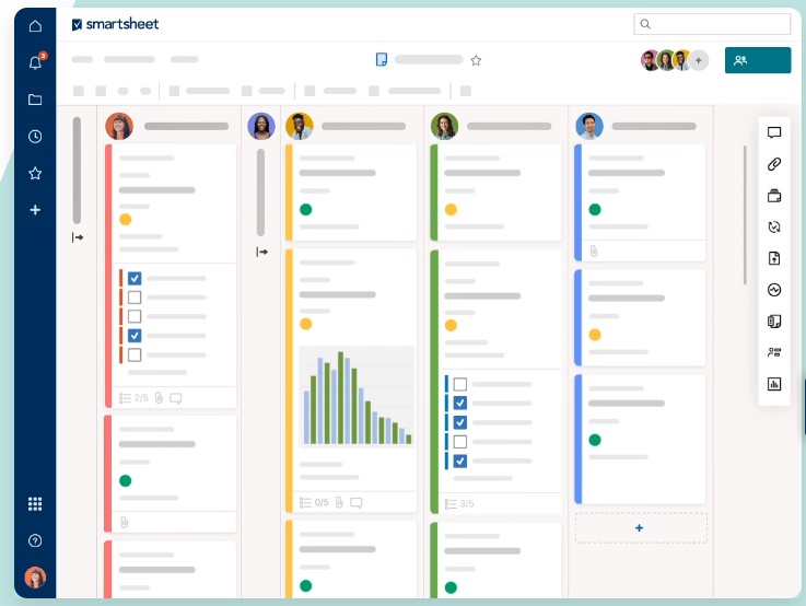 Smartsheet vs Monday: Smartsheet  Project Management 